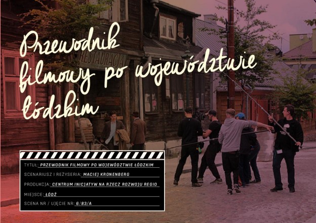 Przewodnik filmowy po województwie łódzkim – okładka