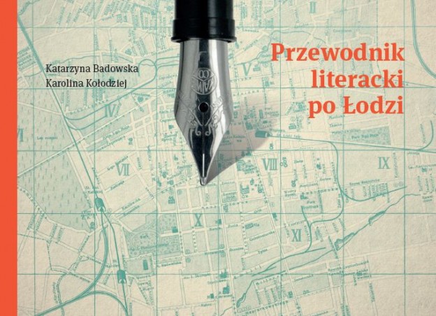 Przewodnik literacki po Łodzi – okładka