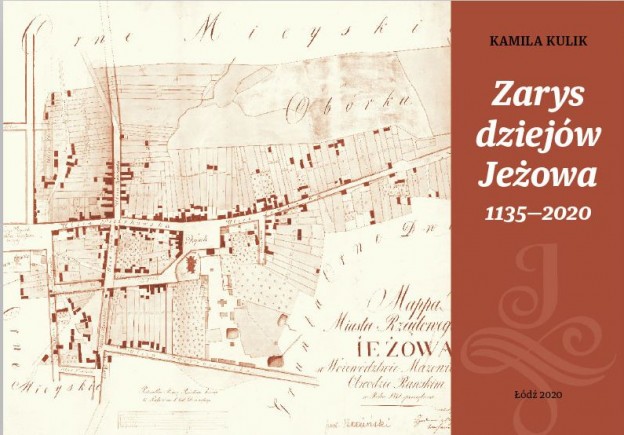 Zarys dziejów Jeżowa 1135-2020 – okładka